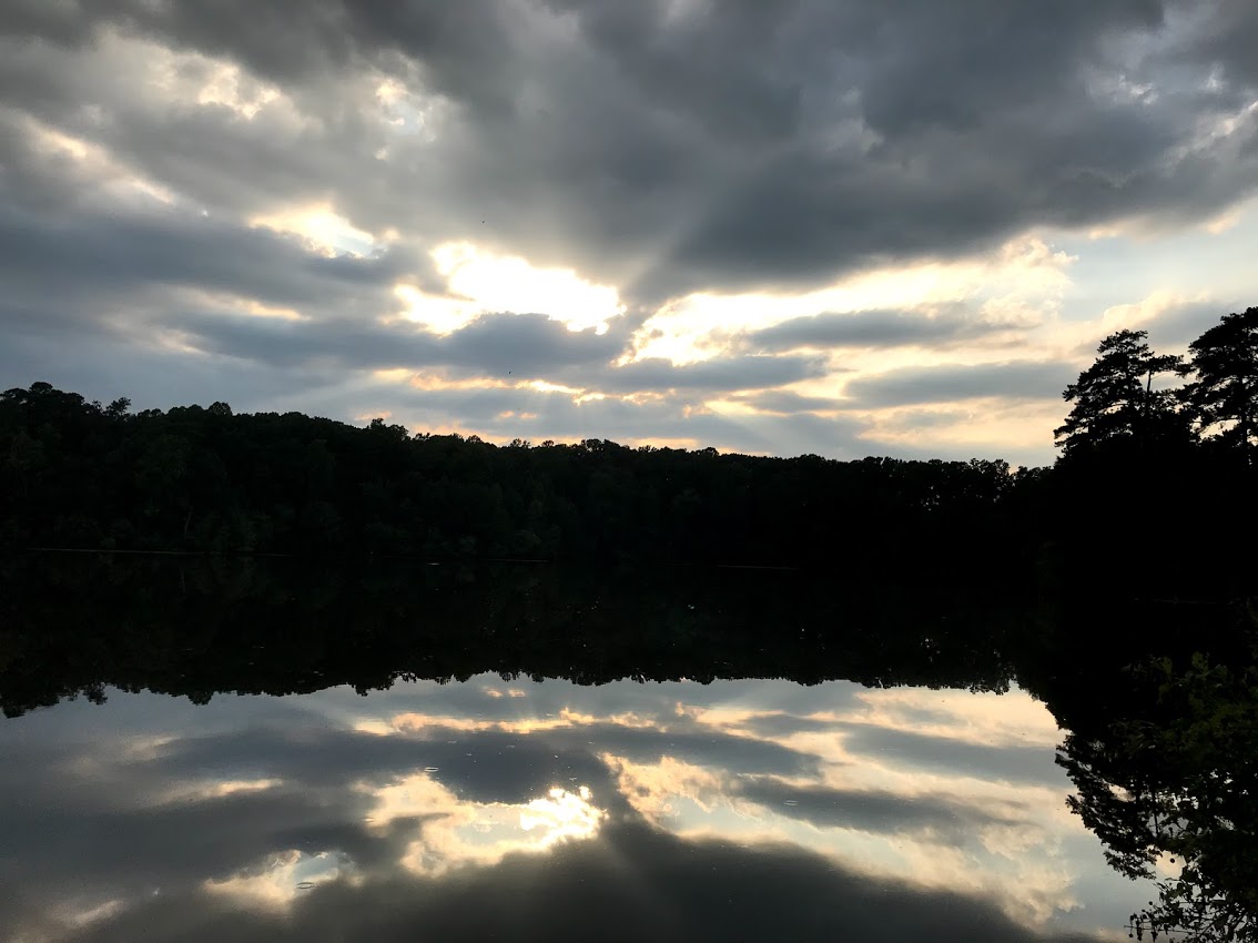 sunset YatesMillPond